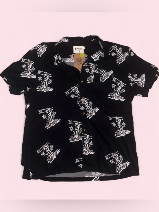 Pyknic Other - PYKNIC Skeleton Print Button Up Shirt NWT | Men’s 3XL Boutique